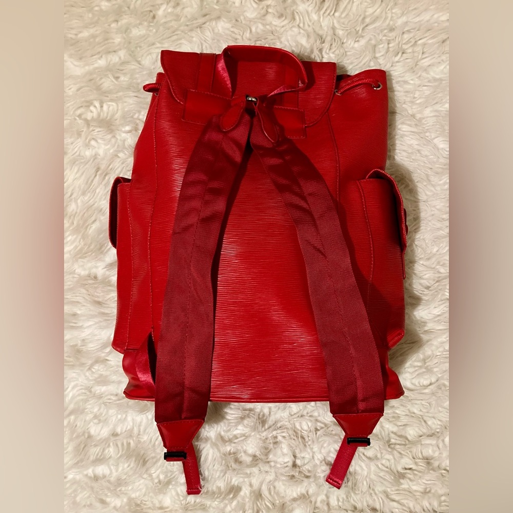 Louis Vuitton x Supreme Christopher Backpack Epi Red - Picture 8 of 12